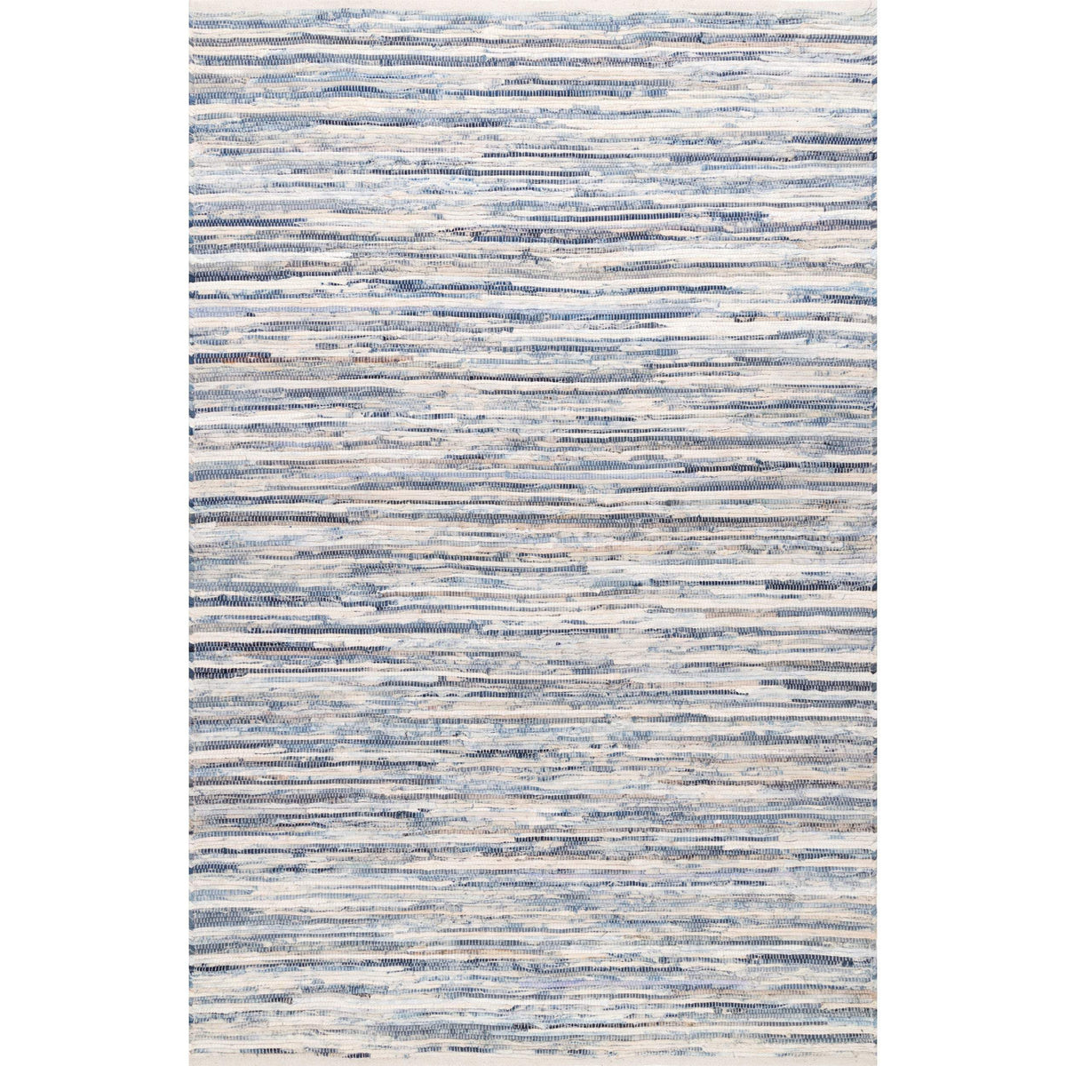5X7 braided area rug for bedroom/living room/dining room, handwoven denim rug