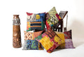 24X24 Indian Kantha Throw Pillow Covers
