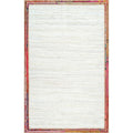 Living Room Rug 5X7 Feet, Braided Chindi Rugs 8X10, Loomed Cotton Area Rug
