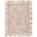 White Cotton Rug Runner, Tufted Cotton Rug, Extra Large Jute Rug for Bedroom