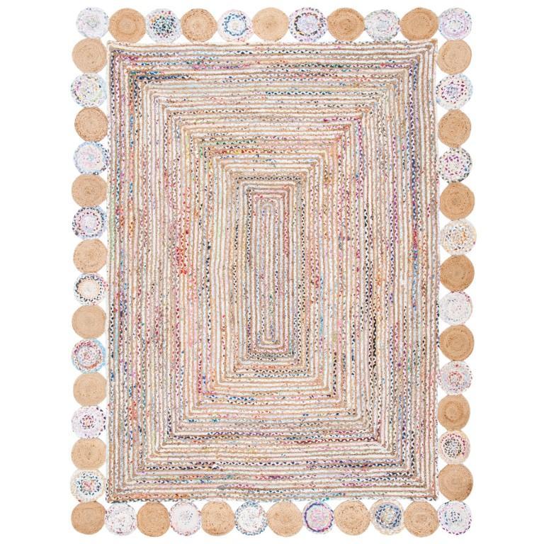 White Cotton Rug Runner, Tufted Cotton Rug, Extra Large Jute Rug for Bedroom