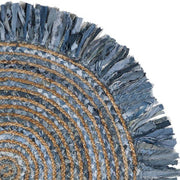 braided jute area rug for living room floor | Jaipur Handloom