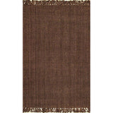 8 X 10 Brown Hand Braided Indoor Area Rug