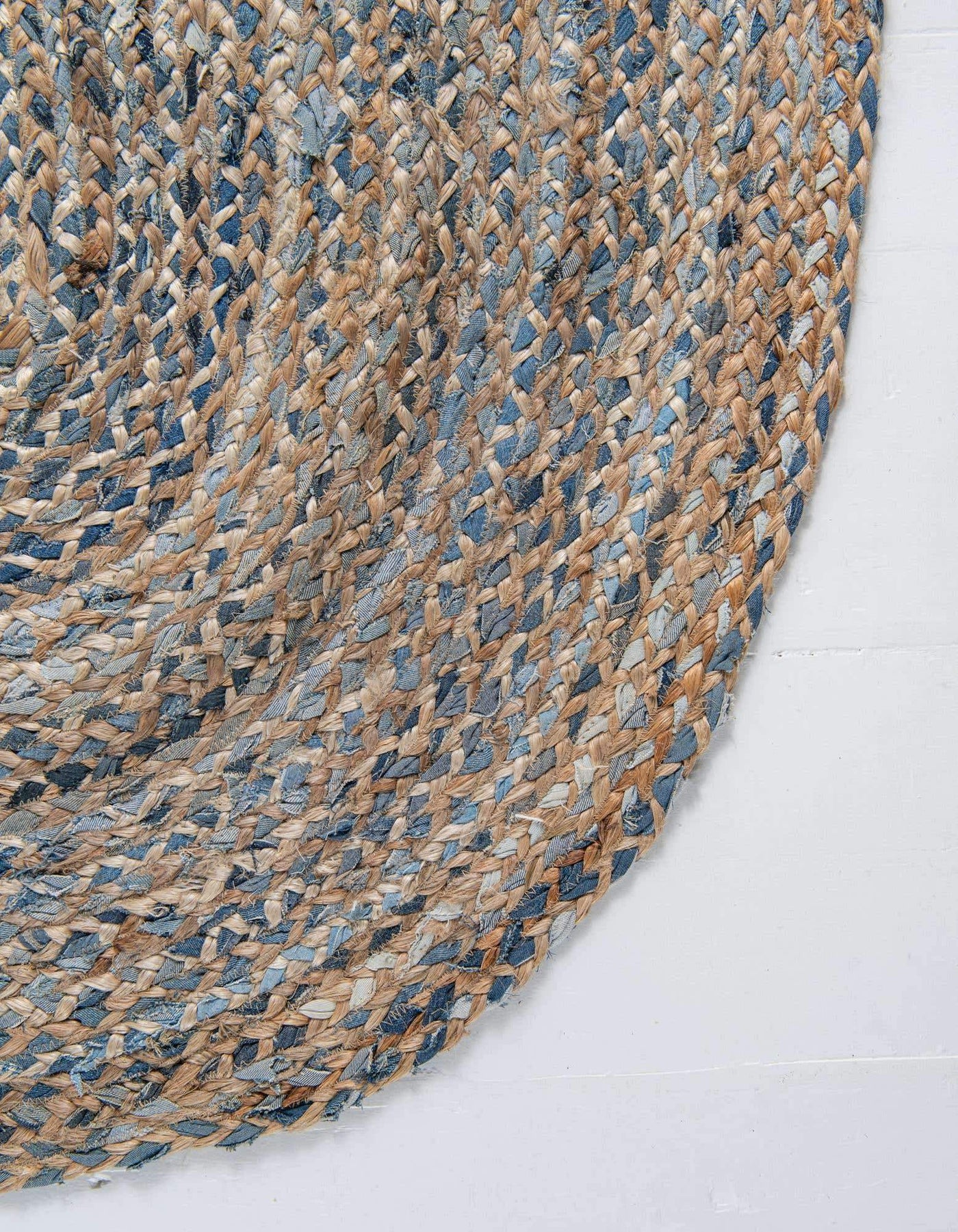 2 X 3 braided door mats oval shape