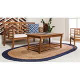 4 X 6 Braided Oval Indoor Outdoor Rugs