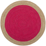 6 feet Natural Fiber Hand-Knotted Round Area Rug for Bedroom & Living Room | Jaipur Handloom