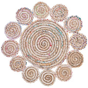 3 Feet Round Bedroom Rugs