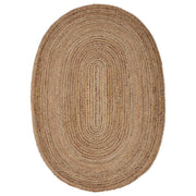 4 X 6 braided jute area rug for living room