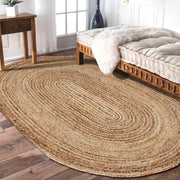 8 X 10 Reversible Oval Area Rug