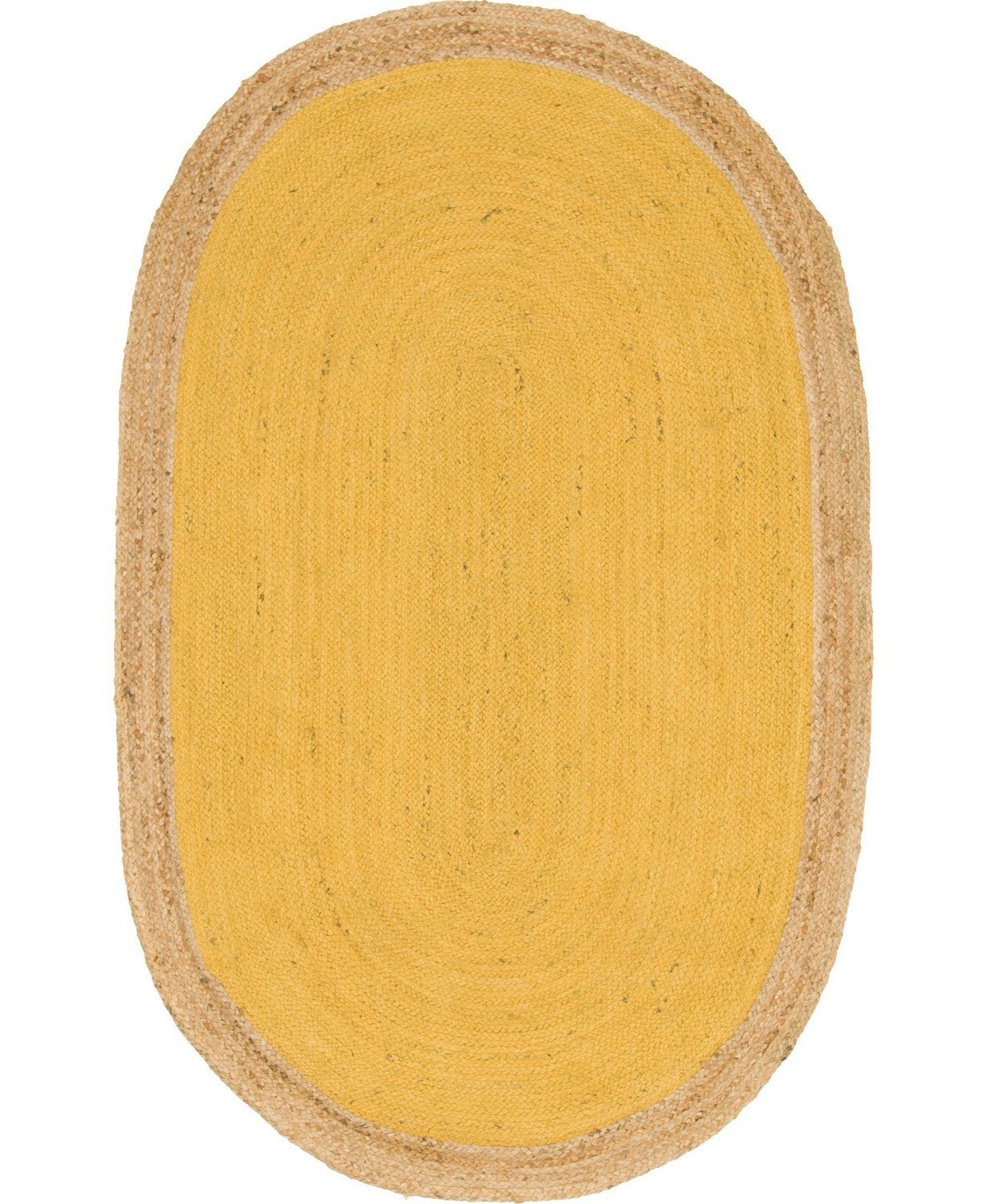 3 X 4 Oval Jute Rug for Bedroom