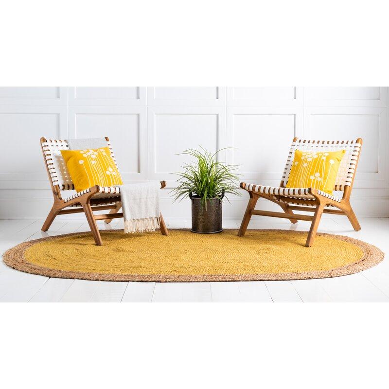 3 X 5 Braided Oval Office Area Carpet Rug