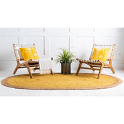 3 X 5 Braided Oval Office Area Carpet Rug