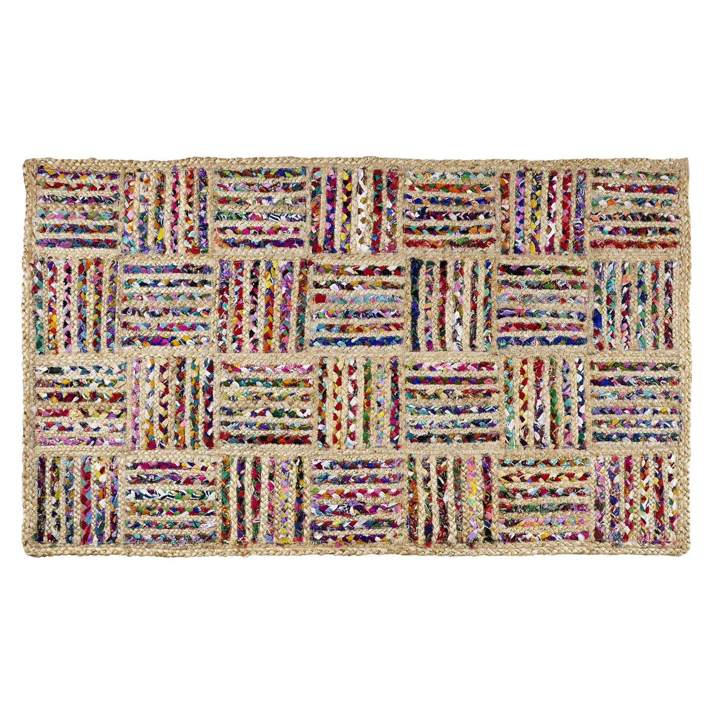 Jute Area Rug 8'X10', Extra Large Jute Rug Living Room, Farmhouse Decor Rug