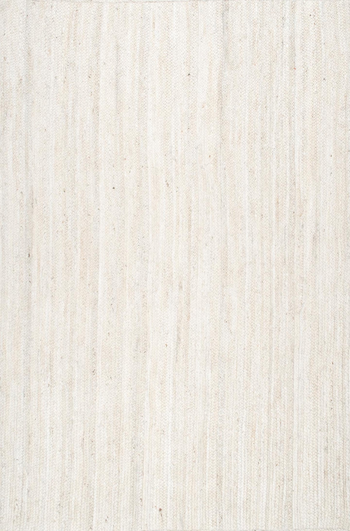 White Jute Rug, White Carpet Rug, Natural Fiber Rug, White Rug for Living Room