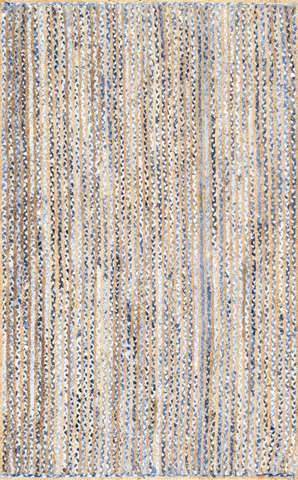 8X10 rug for living room, denim jute rug for dining room, braided rug carpet