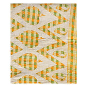 Abelie Sari Kantha Throw-Jaipur Handloom