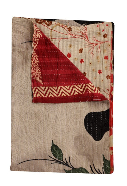 Aida Vintage kantha baby Blanket-Jaipur Handloom