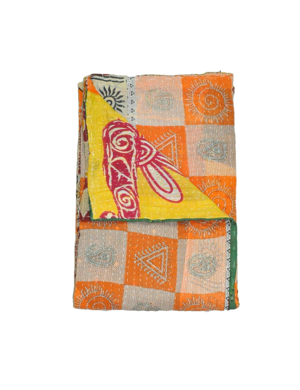 Airiana Kantha handmade baby Blanket-Jaipur Handloom