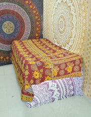 Albina Sari Kantha Throw-Jaipur Handloom