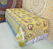 Alcee Vintage kantha Throw-Jaipur Handloom
