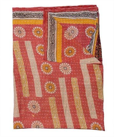 Alessa Vintage kantha baby Blanket-Jaipur Handloom