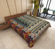 Alexandra Sari Kantha Throw-Jaipur Handloom