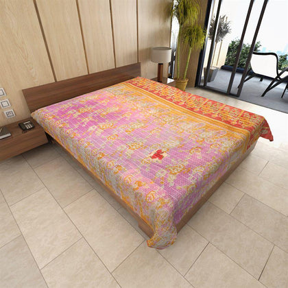 Amadea Kantha Throw-Jaipur Handloom