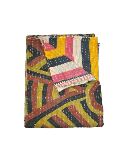 Amalia Kantha handmade baby Blanket-Jaipur Handloom