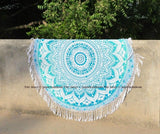 Amalika Round Table Cloth-Jaipur Handloom