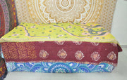 Angelina Kantha handmade baby Blanket-Jaipur Handloom