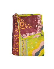 Angelina Kantha handmade baby Blanket-Jaipur Handloom