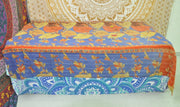 Anjelica Sari Kantha Throw-Jaipur Handloom