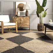 Hemp Runner Rug, Hemp Jute Rug for Living Room, Custom Size Rug for Bedroom