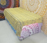 Antonietta Kantha handmade baby Blanket-Jaipur Handloom