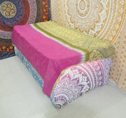 Antonietta Kantha handmade baby Blanket-Jaipur Handloom