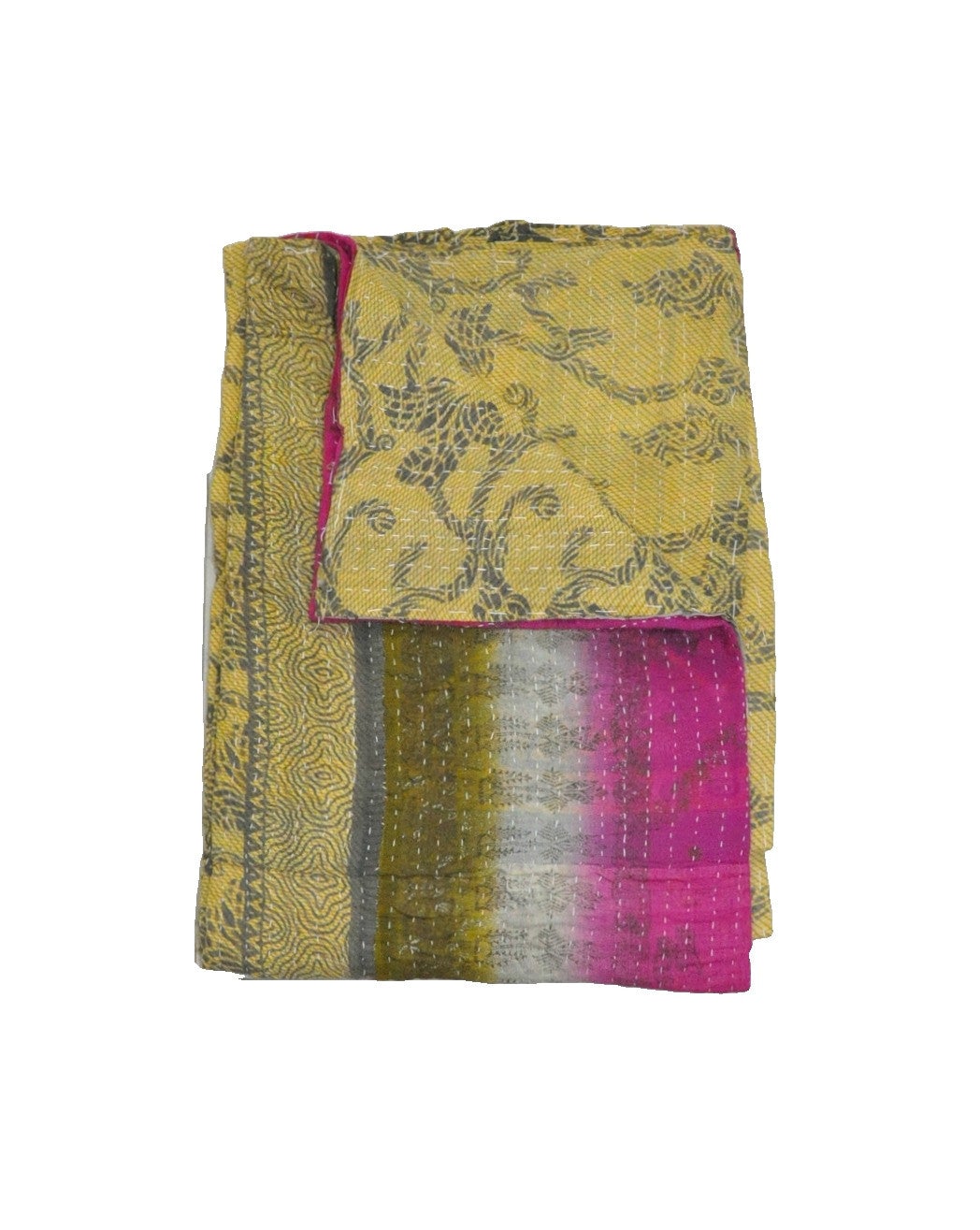 Antonietta Kantha handmade baby Blanket-Jaipur Handloom