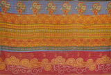 fair trade kantha throw soft kantha blanket for sofa couch | Jaipur Handloom