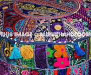 Ararat Poufs - 22X12 inches-Jaipur Handloom