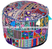 Ararat Poufs - 22X12 inches-Jaipur Handloom