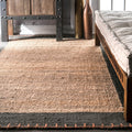 Hemp Area Rug, Hemp Jute Carpet for Living Room, Braided Hemp Rug for Living Room