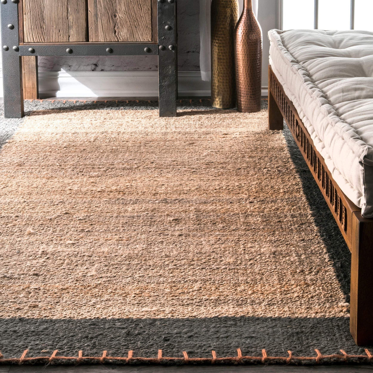 Hemp Area Rug, Hemp Jute Carpet for Living Room, Braided Hemp Rug for Living Room