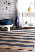 Jute Area Rug For Living Room, Hemp Rug Runner, Natural Jute Carpet Rug
