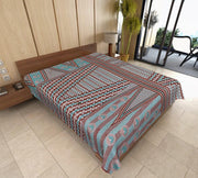 Arianna Sari Kantha Throw-Jaipur Handloom