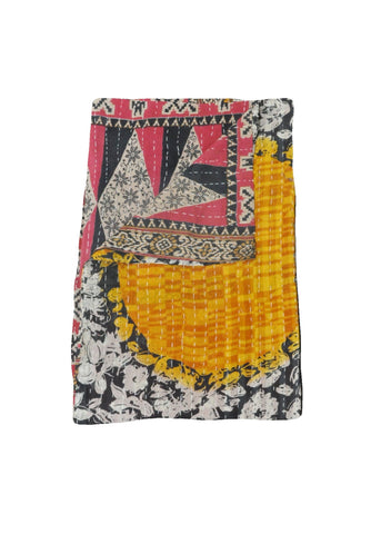 Assunta Vintage sari kantha Blanket