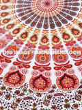 Autumn Whispers Mandala Tapestry-Jaipur Handloom