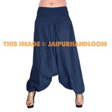 Baggy Loose Pants Alibaba Aladdin Harem Pants Unisex Yoga Trousers-Jaipur Handloom