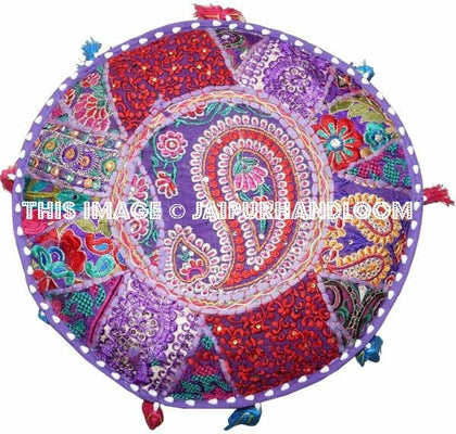 Bankstown Poufs - 18X13 inches-Jaipur Handloom