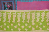 cotton sari kantha quilt