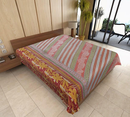 Beatrix Hand-Stitched Kantha Throw-Jaipur Handloom