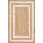 Jute Area Rug 5x7 feet, Handwoven Rug, Indoor Outdoor Rugs Runner